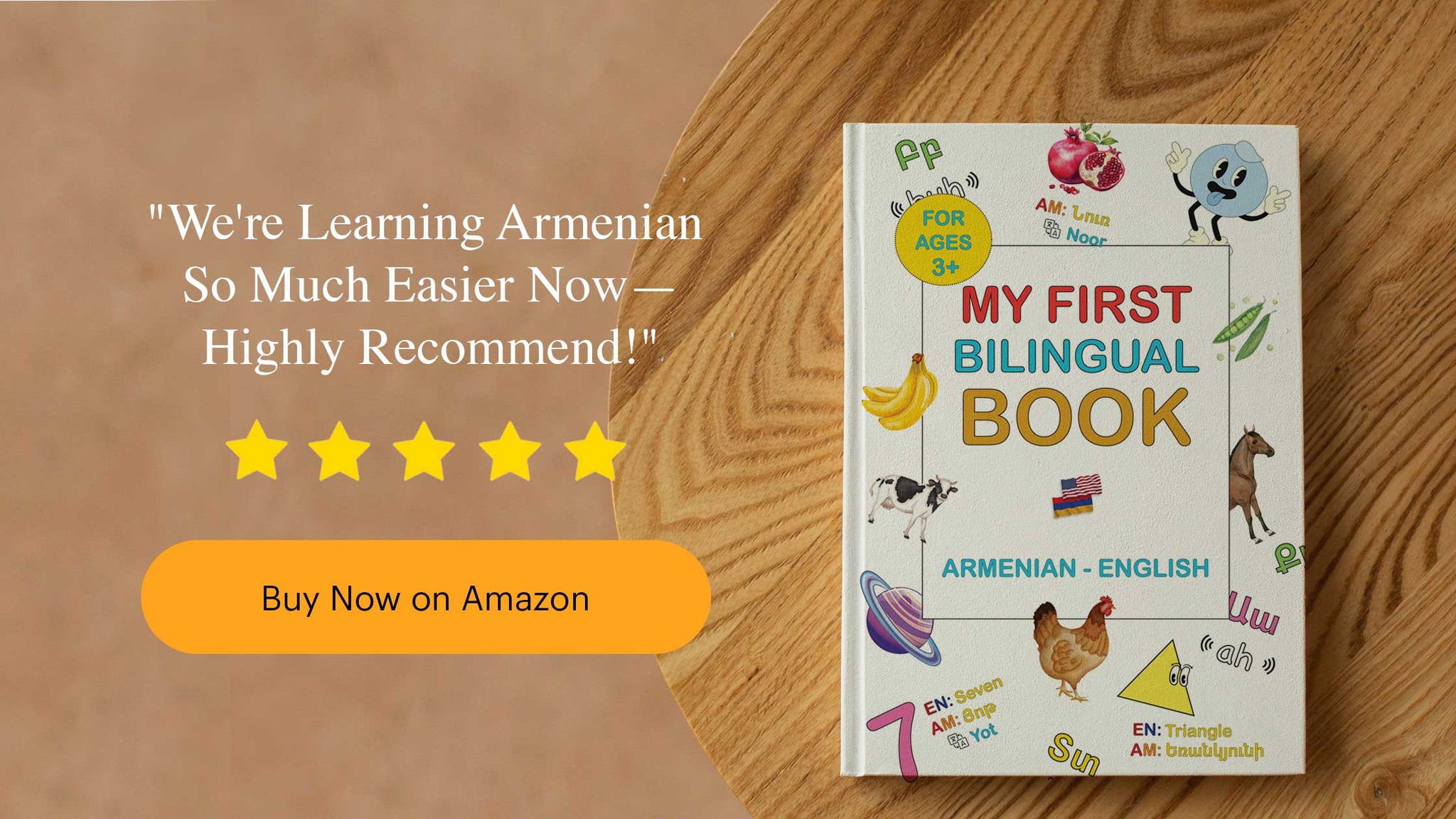 My First Bilingual Book, Armenian and English