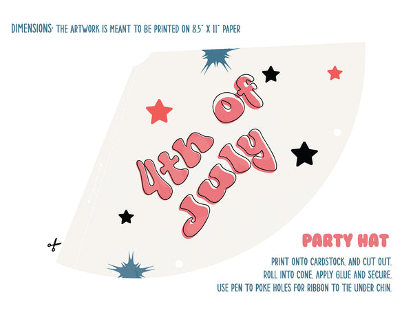 4th of July Party Essentials - Digital Download