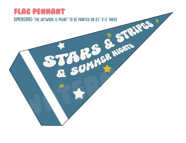 4th of July Party Essentials - Digital Download