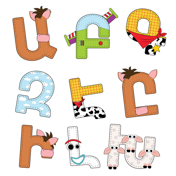 Toy Story Alphabet - Armenian
