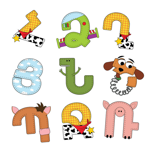 Toy Story Alphabet - Armenian