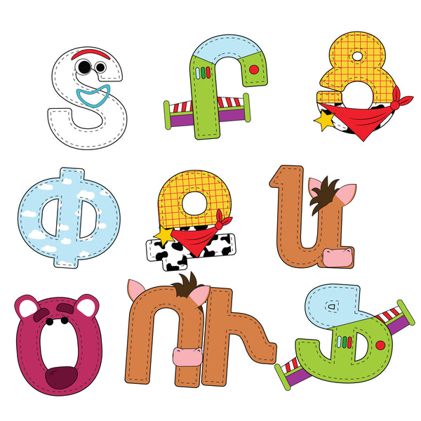 Toy Story Alphabet - Armenian