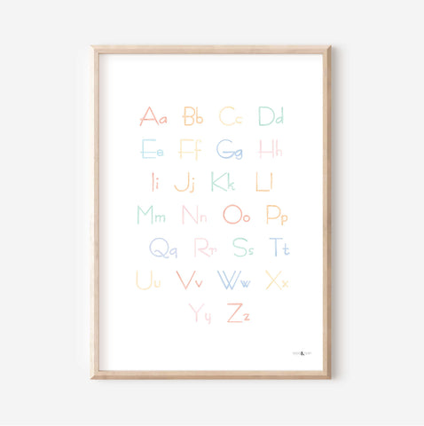 English Alphabet - Lowercase And Uppercase