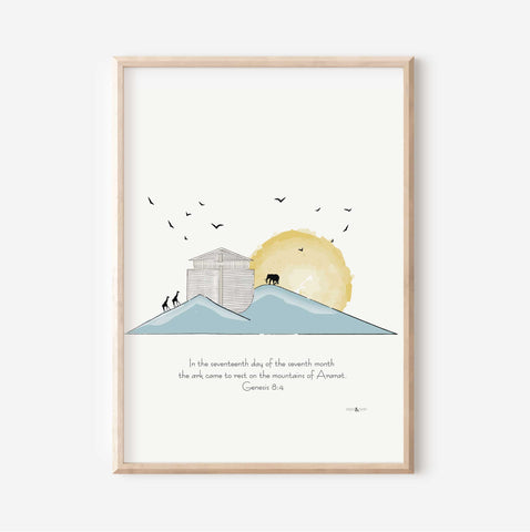 Noah's Ark On Mount Ararat