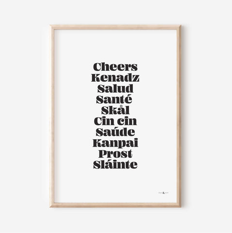 Cheers in 10 different languages